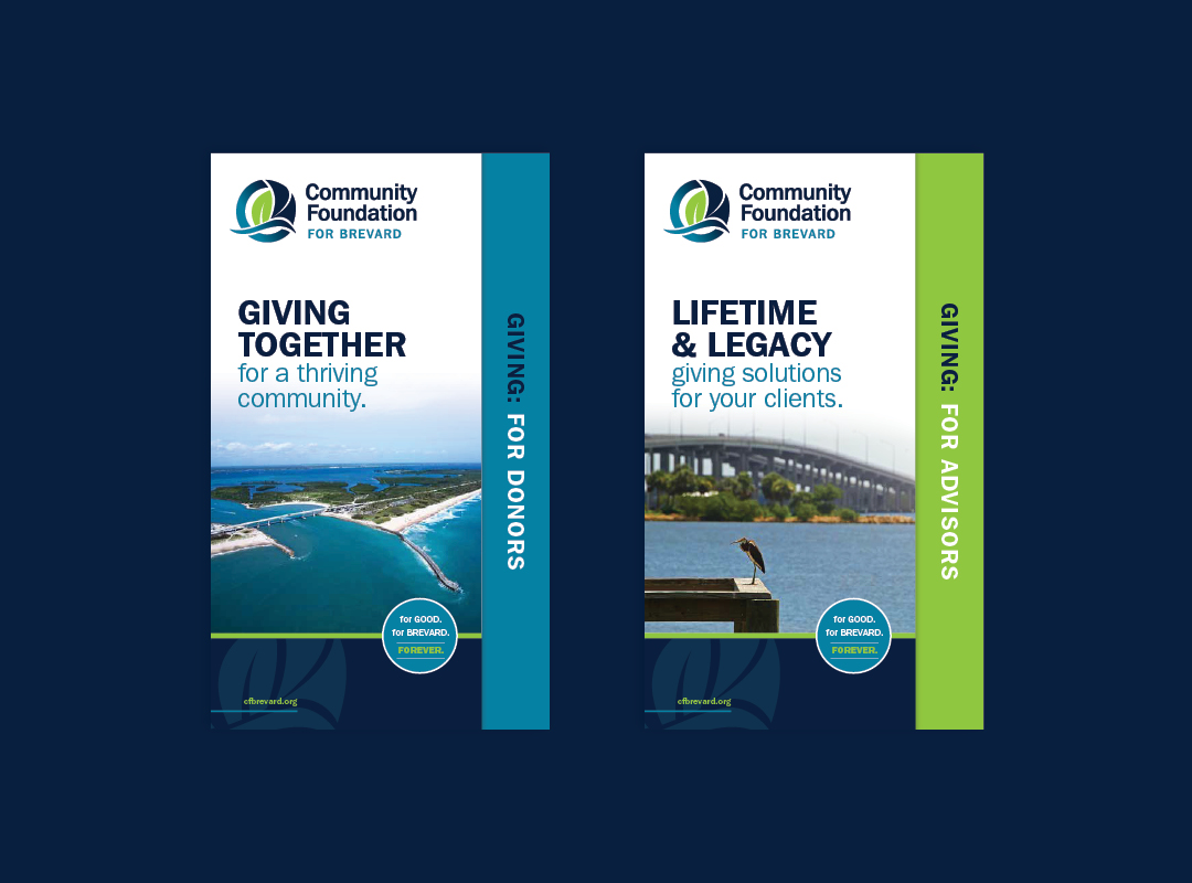 Community Foundation for Brevard Brochure Covers