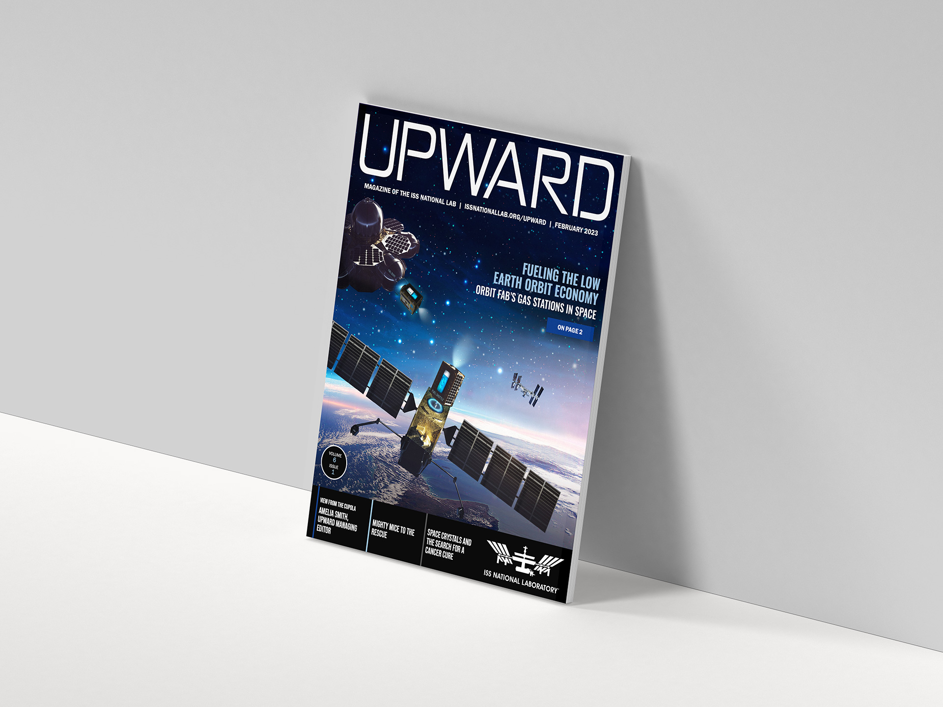 CASIS ISSNL UPWARD Magazine Cover 