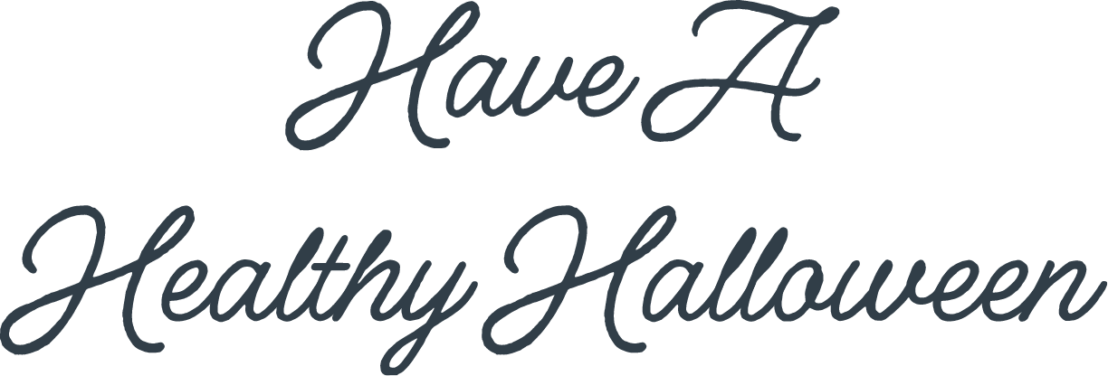 HalloweenHeadline-Text Happy Healthy Halloween
